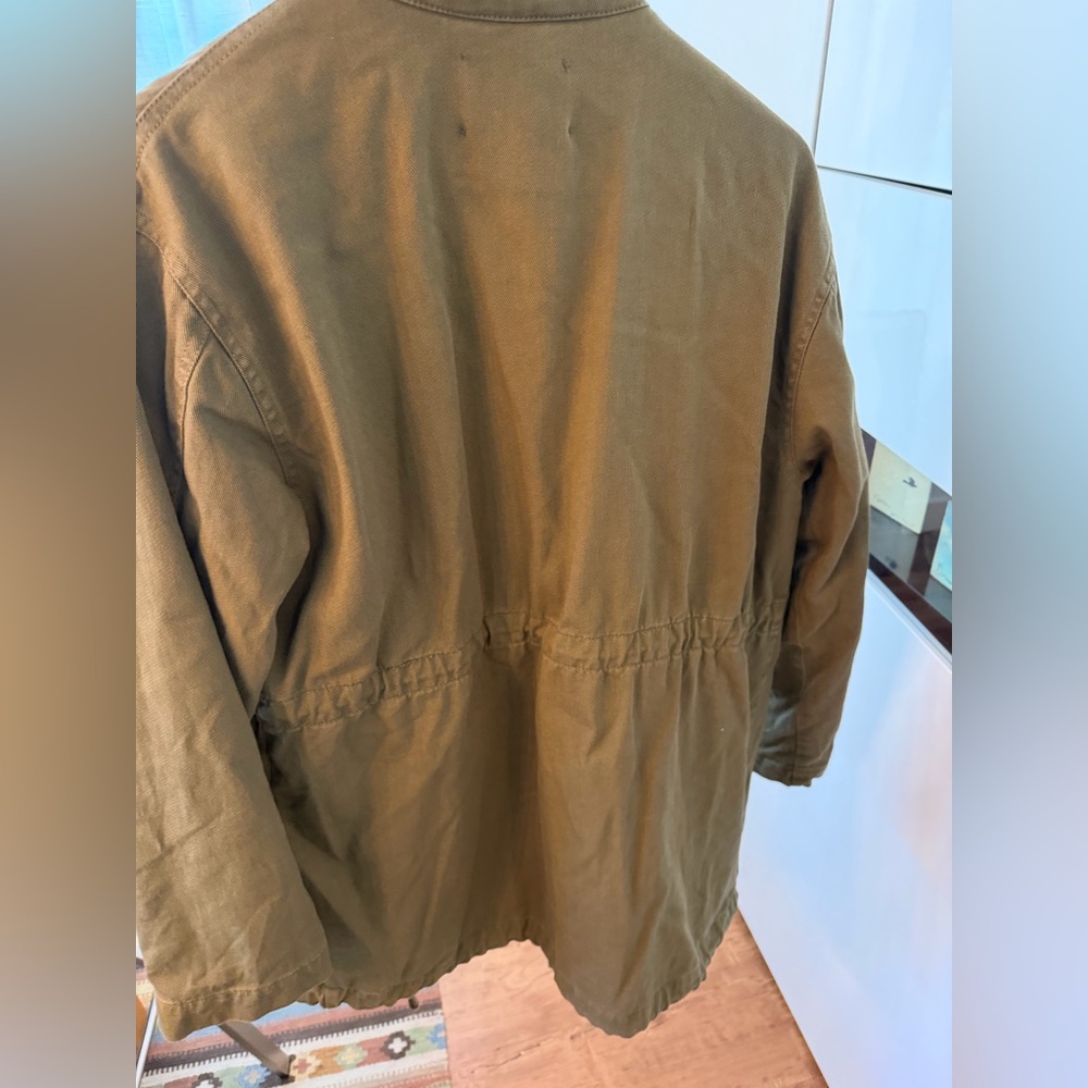 Velvet by Graham & Spencer Olive Green, Light Jacket - Picture 3 of 5